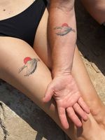 Healed geese at the beach. Thanks for that great photo. #tat #tats #tattoo #tattoos #ink #inked #inkedlife #healed #healedtattoo #greylaggoose #forever #love #tattoooftheday 