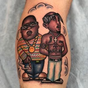 Sydney tattoo studio: TLD Tattoo, done by Tristan Bentley #2pac #tupac #bigman #sydneytattoo