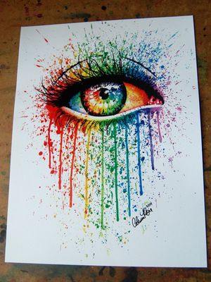 I want this minus the splatter and drip.