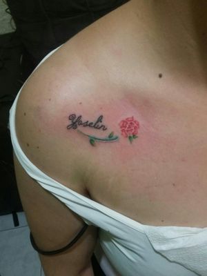 A little name #tattooart #tattoo #tatted #ink #inked #inkedgirl #Cyborgtattoo #Cyborgteam