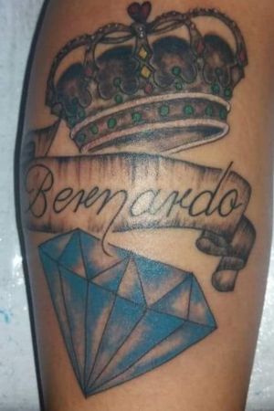 Minha primeira tatto em homenagem ao meu Filho Bernardo
