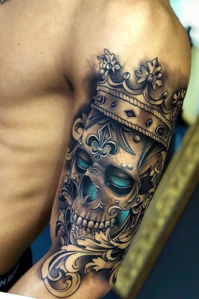 Skull king  Tattoos Art tattoo Nikko hurtado