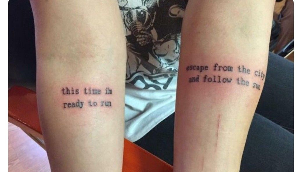 one direction inspired tattoos