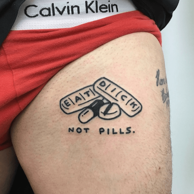 pills in Tattoos  Search in 13M Tattoos Now  Tattoodo