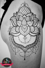 #tattoo #black #lines #blackwork #lotostattoo #mandala #mandalatattoo #mandala #lotos #hiptattoo #jewel #jewellerytattoo #lotusmandala #lotusmandalatattoo #boldline #fineline 