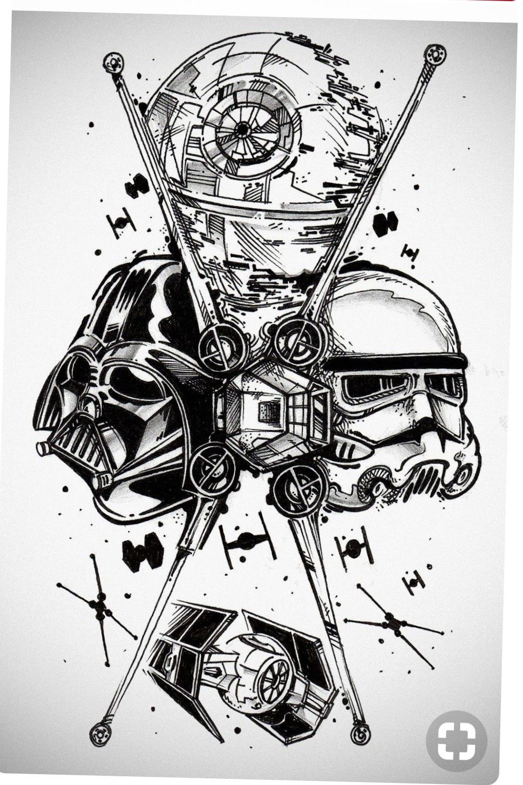 Darth Vader tattoo by Yeray Perez  Photo 30321
