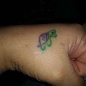 My grandmother passed away a year ago. Her favorite color was purple and she loved Turtles. I thought it was the perfect way to remember her.  She is missed everyday!