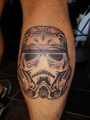 Star Wars Storm Trooper sugar skull