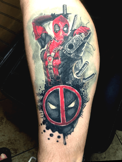 “The Deadpool” done by me at a show in San Mateo California