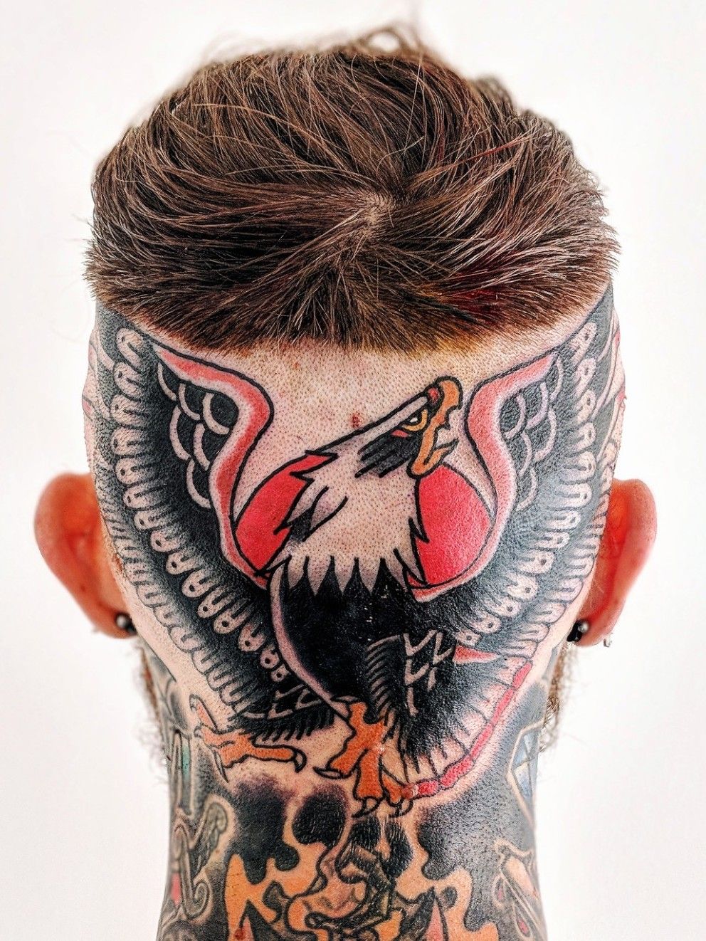 High Headed Man Gets Favourite Alcoholic Beverage Tattooed on the Back of  His Head  News18