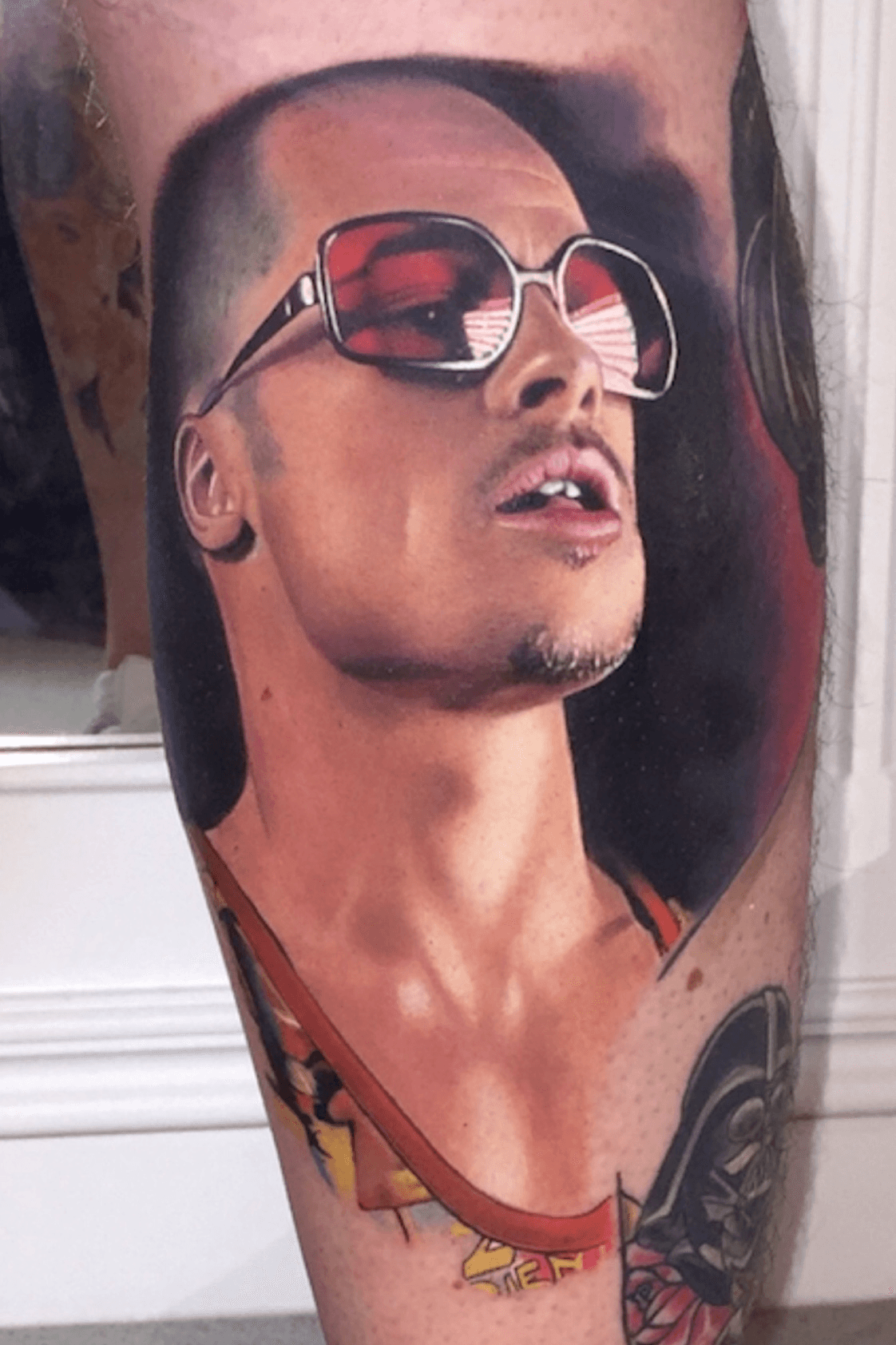 EZTattooing Offical  Tyler Durden    Tattoo was done by our  sponsored artist tonigarciatattoo from Spainwith the support of EZ  Revolution Cartridges eztattooing ezproteam ezcartridge  ezrevolutioncartridges ezneedles tatuajes 