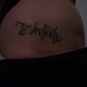 My only matching tattoo. To infinity my best friend has and beyond. 90s babies lol