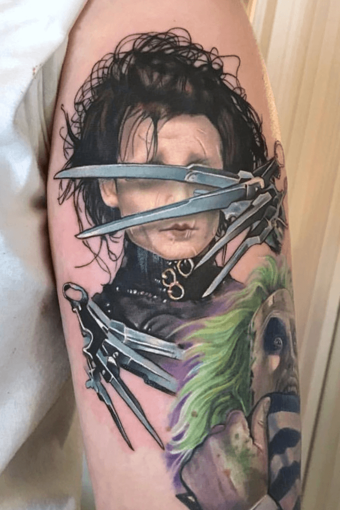 101 Best Edward Scissorhands Tattoo Ideas Youll Have to See to Believe   Outsons