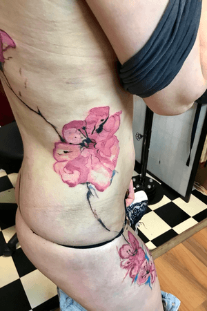 2. bild kirchblüten aquarell tattoo