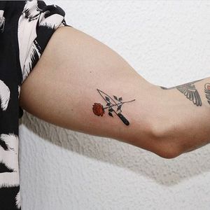 Tattoo by dark matter ink