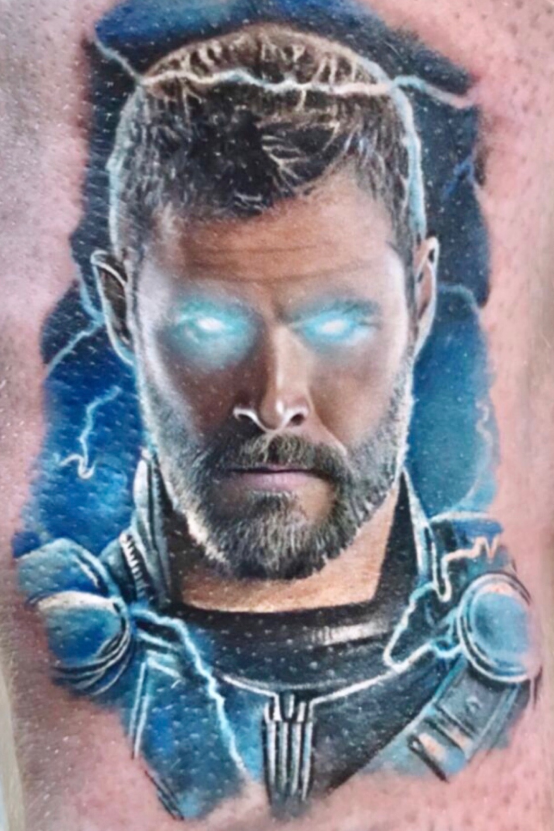 Tattoo uploaded by David Corden • Chris Hemsworth as Thor from 'Thor  Ragnarok' • Tattoodo