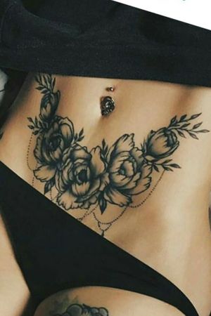 I think it's a supercute tattoo and it looks so good😍I'm in love with it #flowertattoo #beautiful 