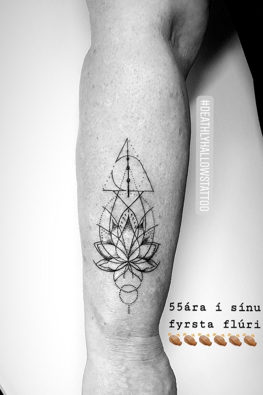 Any ideas to cover up the deathly hallows Not looking to just fill it in  Problem is that its close to a lot of other tattoos so going big on the  cover