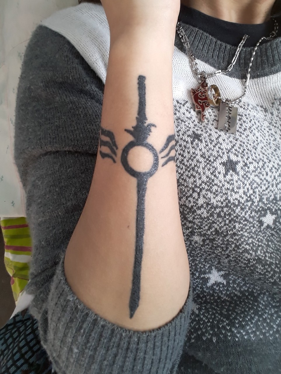 Tattoo uploaded by Eli Clemente • #Nefilim #Dmc #DevilMayCry