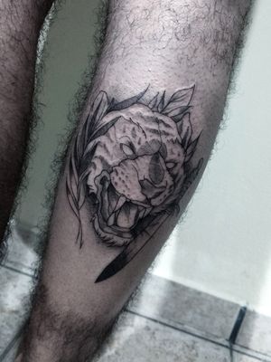 Tigre Blackwork