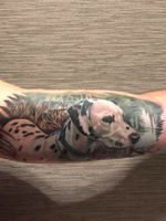 Dalmatian portrait #artbytodo #abttattoo #inkdlife #realismtattoo #tattoorealistic #bestrealistictattoos #realistictattoos #realistic.ink #realistic_tattoos #skinart #portraittattoo #portrait #dogportrait 