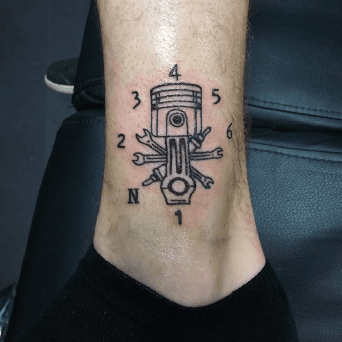 Top more than 78 piston drawing tattoo latest  thtantai2