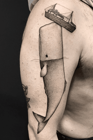“Humility and respect” - INSTAGRAM: _mfox #art #tattoo #tattoos #whale #italy #arts #tattooartist #tattooart #ink #inked 