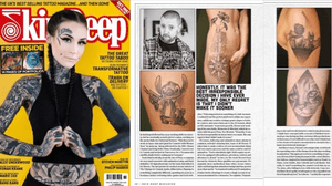 In-depth Interview Feature in Skin Deep Magazine (UK) - Copyright Mister Mostyn