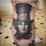 The Mad Hatter added to my Alice in Wonderland leg. This piece is still to be finished with the Cheshire Cat. Artist is Claire Hamill 