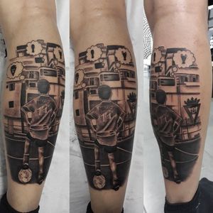 Tattoo by black ship tattoo cadiz