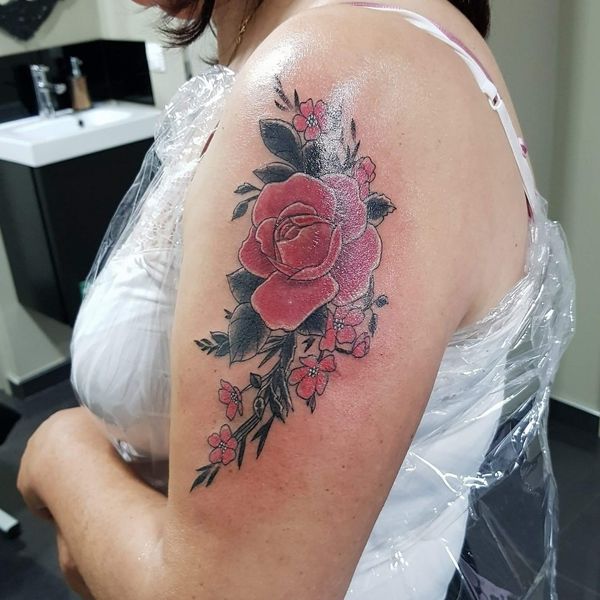 Tattoo from golden rose tattoo