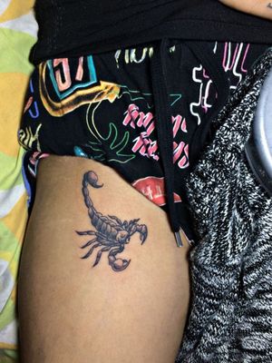 📌 Tattoo escorpión 🦂📌 Artista: Rodrigo Leyton📌 Chimbote - Perú🇵🇪