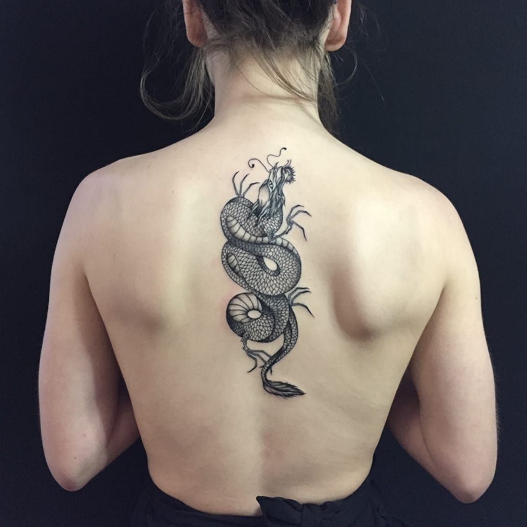 101 Best Dragon Back Tattoo Ideas Youll Have To See To Believe  Outsons