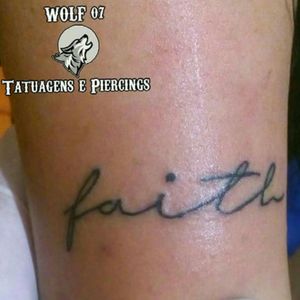 Faith Instagram do Cliente: @nankumagai Instagram e Tattoodo do Tatuador: @wolf07_ Instagram e Tattoodo do Estúdio: @wolf07tatuagens #faith #fé #escrita #word #ink #tatuagem #bodyart #tattoo #tintanapele #eletricink