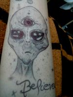 👽 #sketch #alien #aliens 