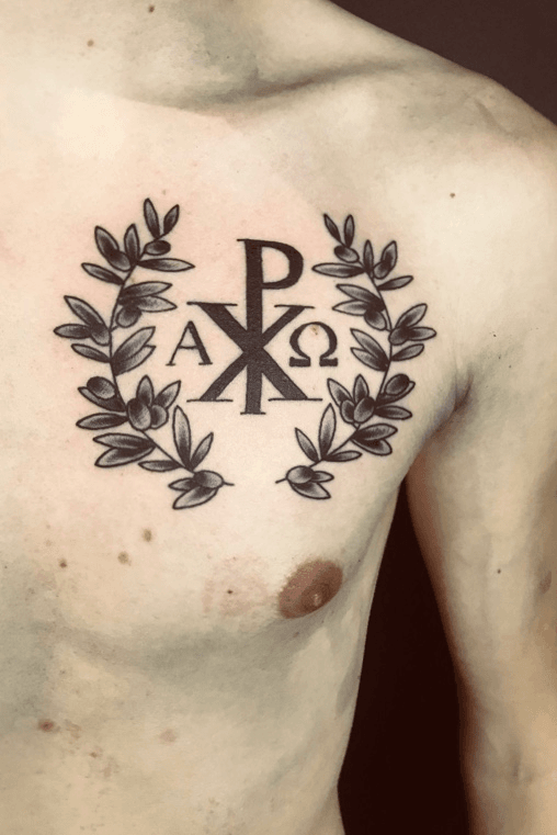 Mike Miller on Twitter Next tattoo tho Chi Rho Alpha and Omega The  beginning and the end JesusChrist VictoryOverDeath  httptcoNsQM82HiAt  X