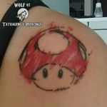 Cogumelo Vermelho do Jogo Mario Bros. de Nintendo Instagram do Cliente: @pamela_manu Instagram e Tattoodo do Tatuador: @wolf07_ Instagram e Tattoodo do Estúdio: @wolf07tatuagens #cogumelo #cogumelovermelho #mario #mariobros #supermariobros #supermarioworld #marioworld #mushroom #redmushroom #ink #tatuagem #bodyart #tattoo #tintanapele #eletricink #nintendo #supernintendo