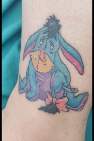 Tattoo number 4 am addicted to Eeyore my fav character from winnie the pooh my room is covered with eeyore xxx 