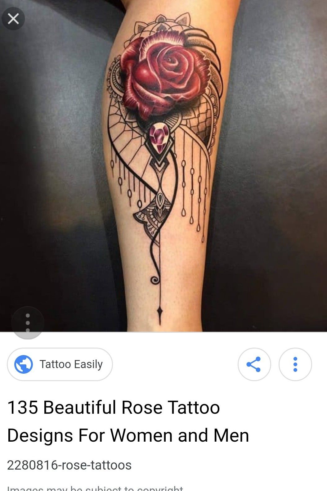 999 rose tattooTikTok Search