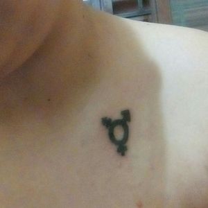 Símbolo transgênero Feita no dia : 01/08/2018
