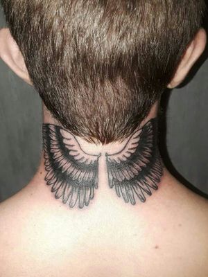 #wings back of neck 