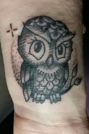 First tattoo (left wrist)