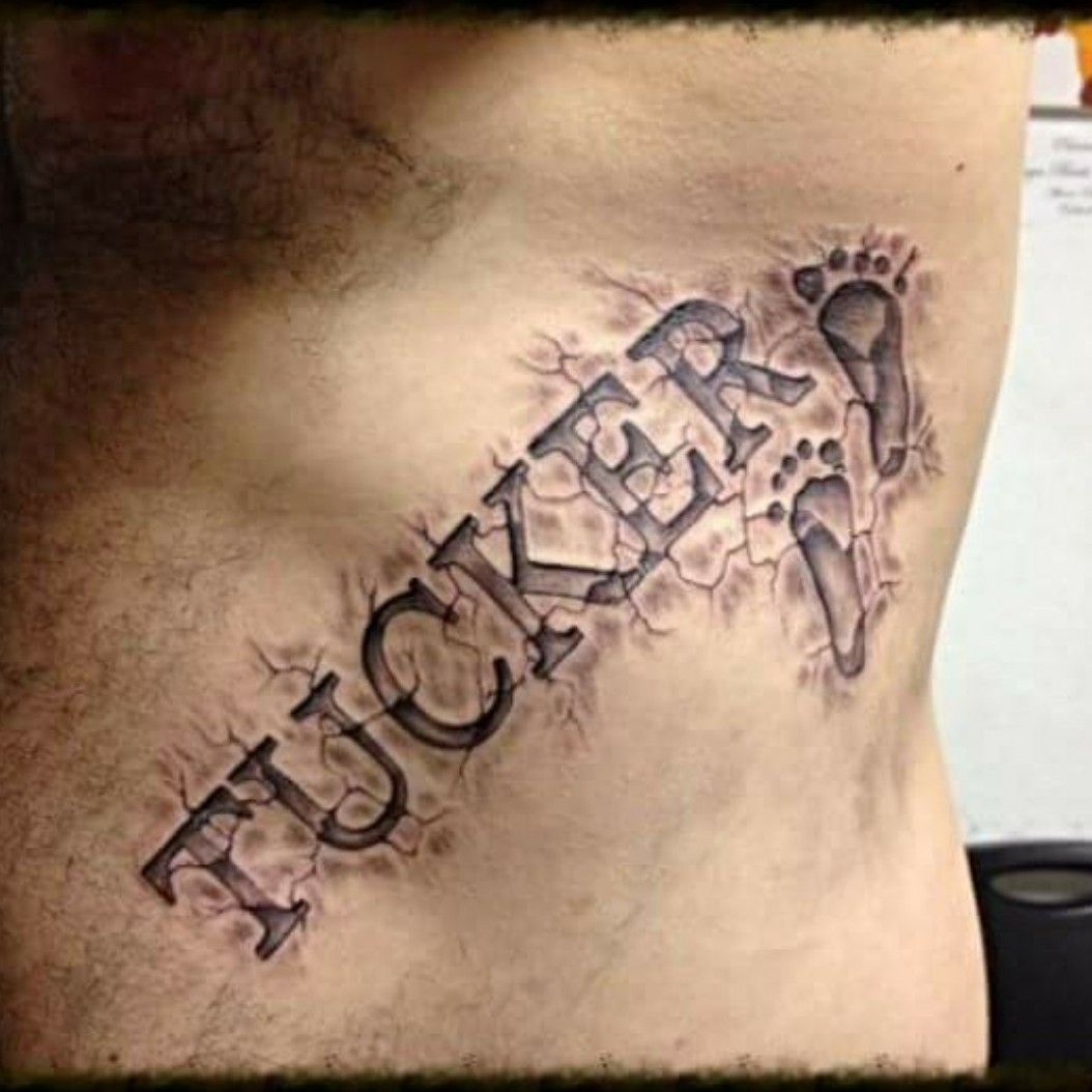 tamorogaa alintomoroga propagandatattoostudio propagandamanchester  tattoo tattoos ink 3D 3Dtattoo 3  Stone tattoo Typography tattoo  Ripped skin tattoo
