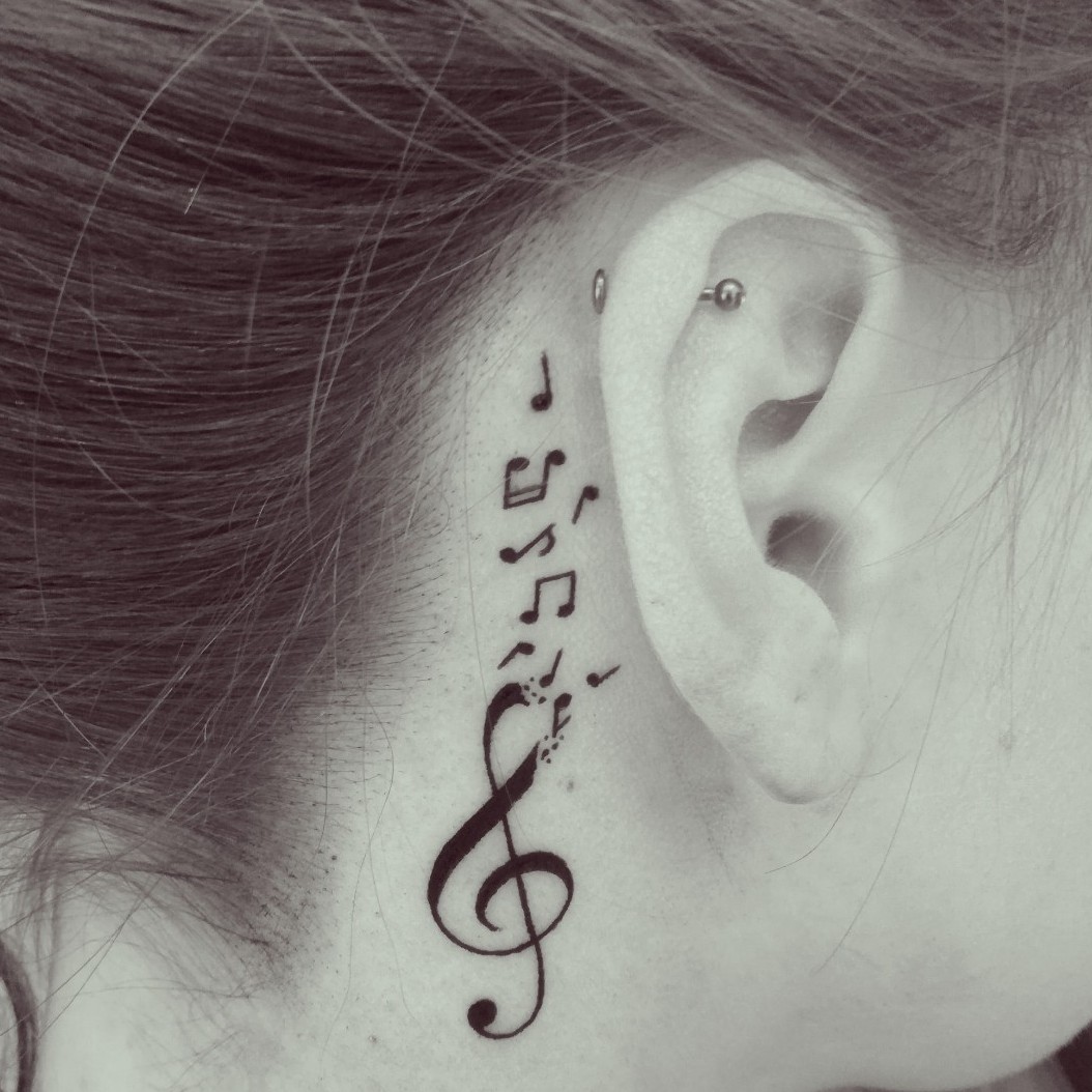 Tattoo Uploaded By Leonie Kramer In Love To My Music 633562 Tattoodo