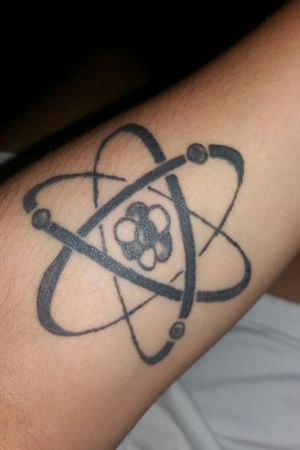 #chemical #chemistry #atom #blackAndWhite #recife #braziliantattoo #science #sciencetattoo 