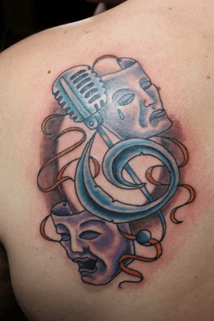 My second tattoo, heavily theatre inspired
