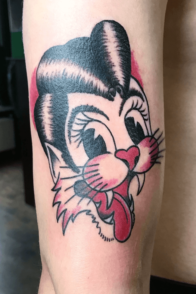 Stray Cat Tattoo Idea