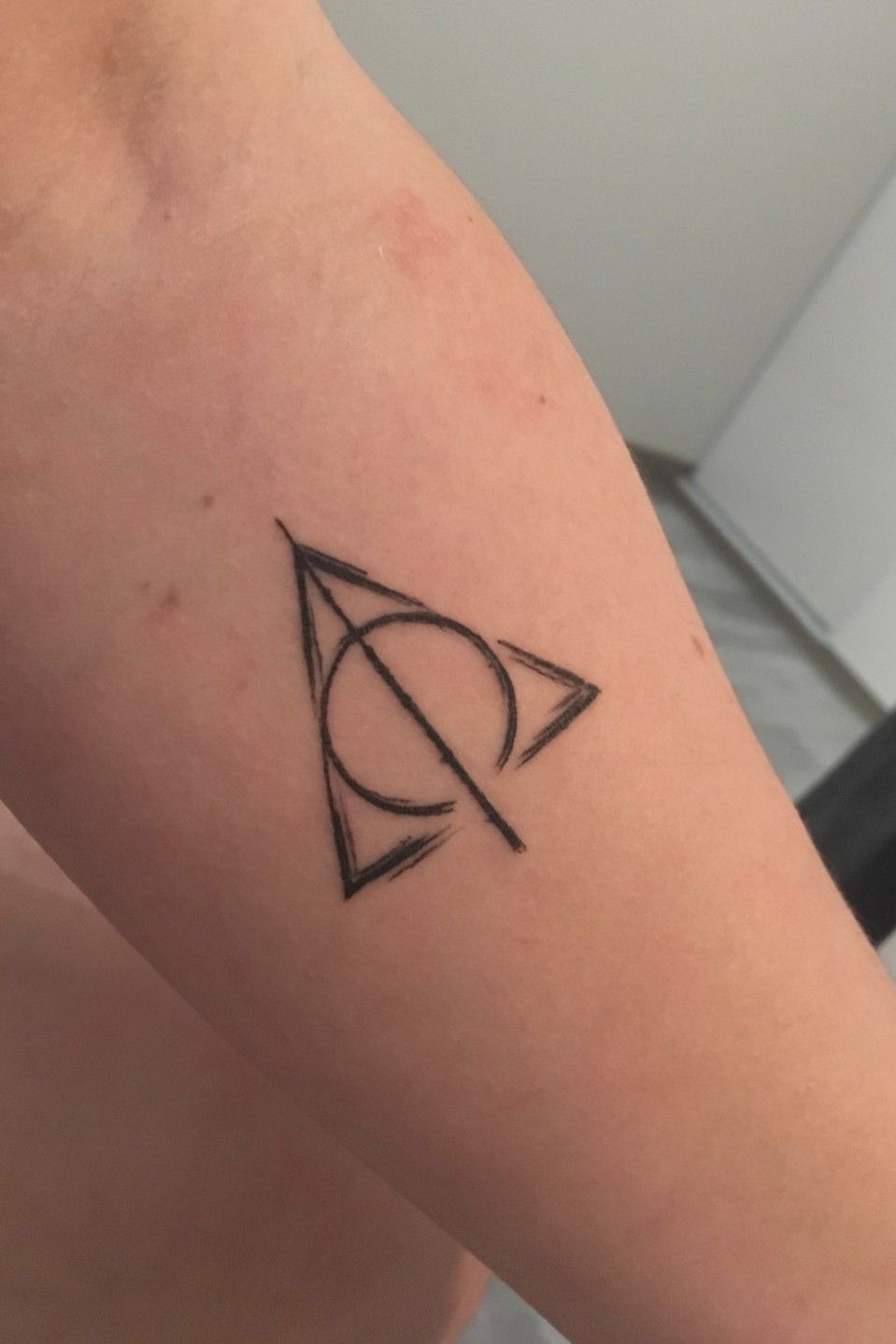 Graphics Design Artist harry potter death eater tattoo triangle tattoo  moon png  PNGWing