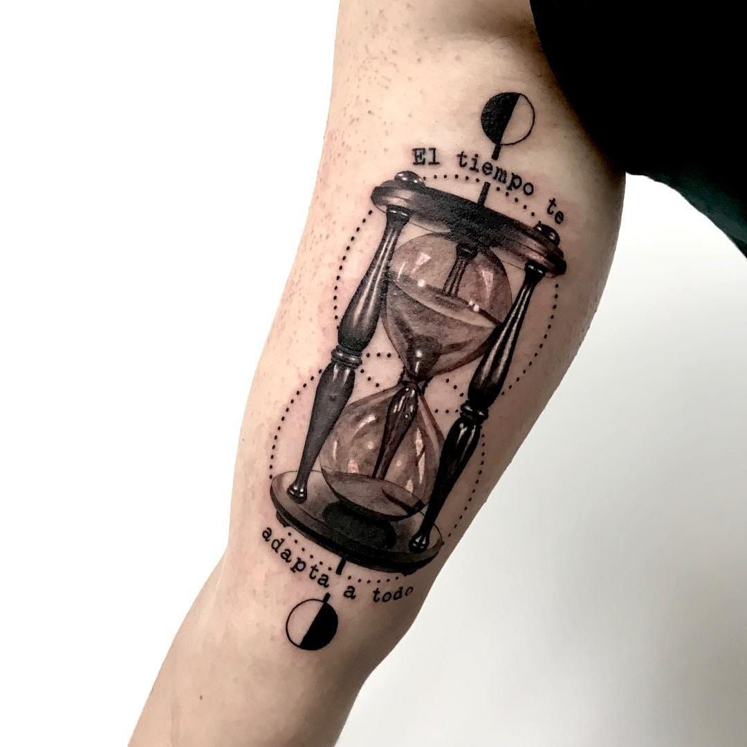 Hourglass Sand Clock Design Tattoo  Mr  Mrs Art Gallery   YouTube