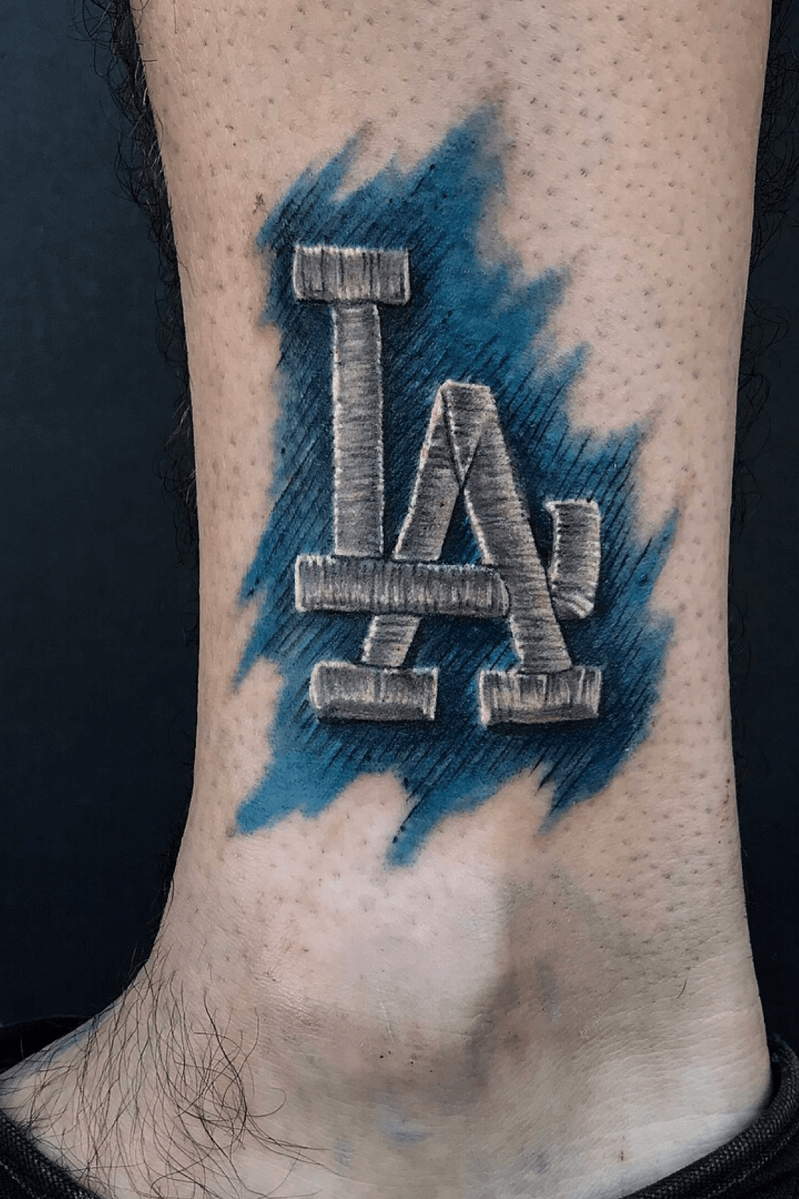 Dodgers Logo  Dodgers, Los angeles dodgers tattoo, Los angeles dodgers logo
